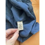 Anthropologie NWT  Amadi Nantes Blue Tencel Belted Mini Skirt Sz Medium Photo 7