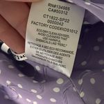 For Love & Lemons  Chelsea puff sleeve purple polka dot tie front top Photo 9