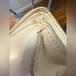 Vittoria Napoli Italy Leather Purse Bag Crossbody Gold Ivory EUC Photo 13