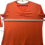 Susan Graver Blouse Size 1X Orange Photo 10