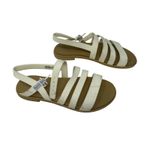 Crocs  Size 5 Sandals White Strappy Comfort Vacation Summer‎ Beach Pool Everyday Photo 2