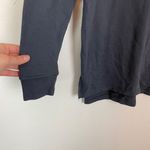 Victoria's Secret Victoria Secret Sport Woman's M Gray‎ Cut Out Neck Oversized Tunic Sweatshirt Photo 2