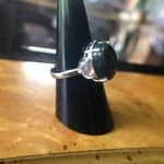 Natural Labradorite Mystic Topaz Sterling Silver Ring Size 7 Blue Photo 3