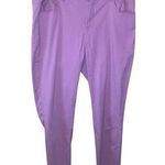 Artisan NY Pink Lightweight Cropped Skinny Pants 16 Photo 0