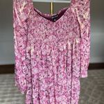 Crystal Doll  Mini Dress Smocked Cottagecore Wedding Vaca Resort Yacht Summer L Photo 0