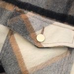 ZARA Plaid Brown Black Overshirt Woman’s Jacket Small NWOT Photo 10