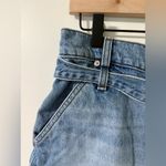7 For All Mankind  High-Waisted Denim Belted Shorts Size 29 Photo 4