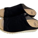 Dr. Scholls Black Suede Fabric Slip Photo 0