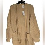 Hippie Rose  Chenille Cable-Knit Cardigan Photo 0