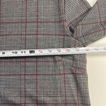 United Colors Of Benetton  Dress Tartan Plaid Red White stripe Trim Size Medium Photo 4