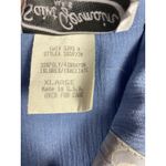 Vintage Saint Germain Shirt Jacket Top‎ Womens Size XL Lightweight Western USA Blue Photo 7