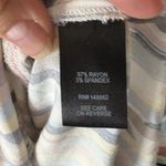 Torrid Torri Plus Size 2X Shirt Dress Waist Defined Lightweight Painterly Stripe Print Photo 8