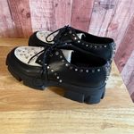 Steve Madden  Kollyns White And Black Studded Platforms Size‎ 11 Photo 1