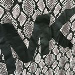 Michael Kors Purple Snake-Embossed Logo Long Top Tunic / Size XS Photo 1