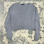 Brandy Melville  Blue Billie Cardigan Sweater Photo 0