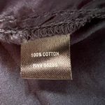 EXPRESS Womens Shirt Large Button Front Lightweight Career Dark Academia Office Photo 8