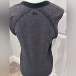 Under Armour  Golf Sleeveless Top Gray Athleisure Sporty Workout Blokette L Photo 4