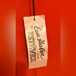 Vintage 1960s EVA GABOR LOOK by Estevez Orange & Beige maxi gown size 16 Photo 2