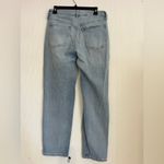 Old Navy  Light Blue High Rise Distressed Jeans Photo 4
