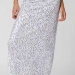 Urban Outfitters Motel  White Maxi Sequin Skirt Photo 0