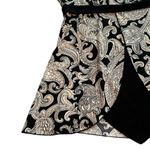 Vintage Y2K Babydoll Top Paisley V Photo 2