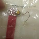 Tiger's eye 925 rj stamped hook earrings Silver Photo 3