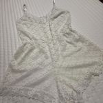 Frederick's of Hollywood Frederick’s Of Hollywood White Floral Lace Romper Lingerie Sz L Large Photo 10