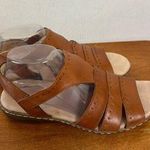 Naturalizer Soul Women's Strappy Snap Closure Sandals Brown Size 10 / 40 Sk 2901 Photo 0