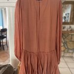 Saints + Secrets  short ruffle orange dress Photo 2