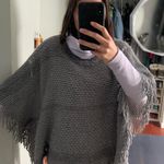 Do Everything In Love Grey Poncho Photo 1