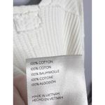 Free People  New Magic Thermal Tee Size XS White Long Sleeve Top Sweater Photo 8