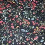 American Eagle  Outfitters One Sleeve Ruffle Floral Shirt Size  medium Photo 2