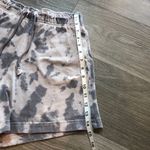 Nike Training Dri Fit Get Fit Fleece Heather Grey Tie Dye Shorts Womens Size XS Photo 4