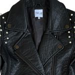 joe's jeans Like New Faux Leather
Pearl Studded Moto Jacket Black Size XS Photo 8