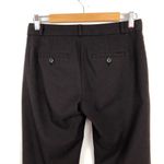 Banana Republic Martin Straight Leg Trousers Pants Size 0 Dark Wine Office Job Photo 7