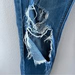 American Eagle  Hi-Rise Tom Girl Super Distressed Extra Long 6 XLong Photo 6