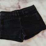 Old Navy  women's size 0 black denim shorts Photo 0