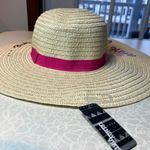 Trendy Vibes | ladies straw “Wish you were here” floppy sun hat. Photo 7