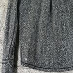 Lululemon Outrun 1/2 Zip Sz 6 Rippled Jaquard Black White Photo 10