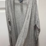 Como Black Gray Cardigan Photo 1
