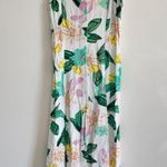Cleobella  Jessa Tropical Sleeveless Maxi Dress Size XS Floral Boho Vacation Pink Photo 2