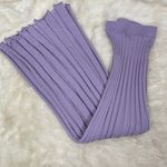 Free People FP Beach Lavender Mira Knit Maxi Sweater Skirt Size L Photo 1