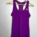 Adidas  Purple Racerback Athletic Tank Top Photo 0