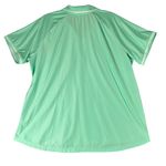 Mondetta Womens XL Mint Green Active 1/4 Zip Short Sleeve Mesh Polo Shirt Photo 9