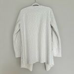 UGG  Abriana Sherpa Shawl Cardigan Heather White Medium Photo 1