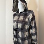 Burton ‎ Plaid Hoodie Womens  Full Zip Dryride Ski Snow Jacket Ladies Size Small Photo 1