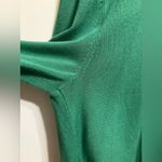 Alfani  Open Front Cardigan Bell Sleeve Green Womens small Rayon Preppy Bright‎ Photo 8
