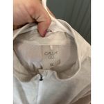 Calia‎ Carrie Underwood Shirt Women XL Long Sleeve 1/4 Zip Camo Floral Gray Photo 2