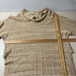 Anthropologie Field Flower  Medium Spacedye Yellow Brown Cowl Tunic Photo 10