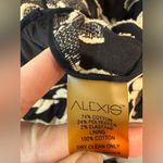 Alexis  Rimini‎ Tassel Embroidered Floral Black and White Mini Dress Size S Photo 11